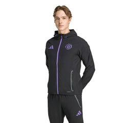 Manchester United 2025/26 Tiro Vis Tech Travel Jacket Black | Adidas cheap