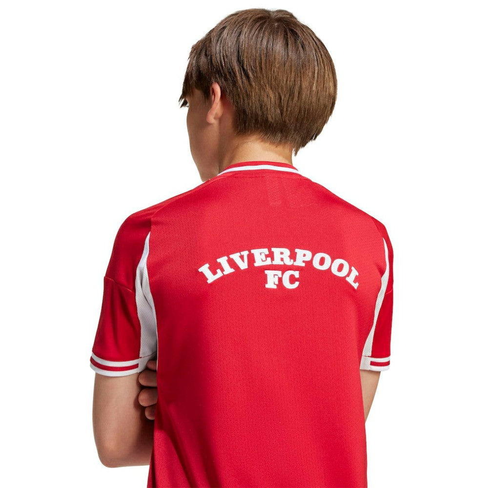 Liverpool Youth Full-Button Baseball Jersey Red | Adidas online