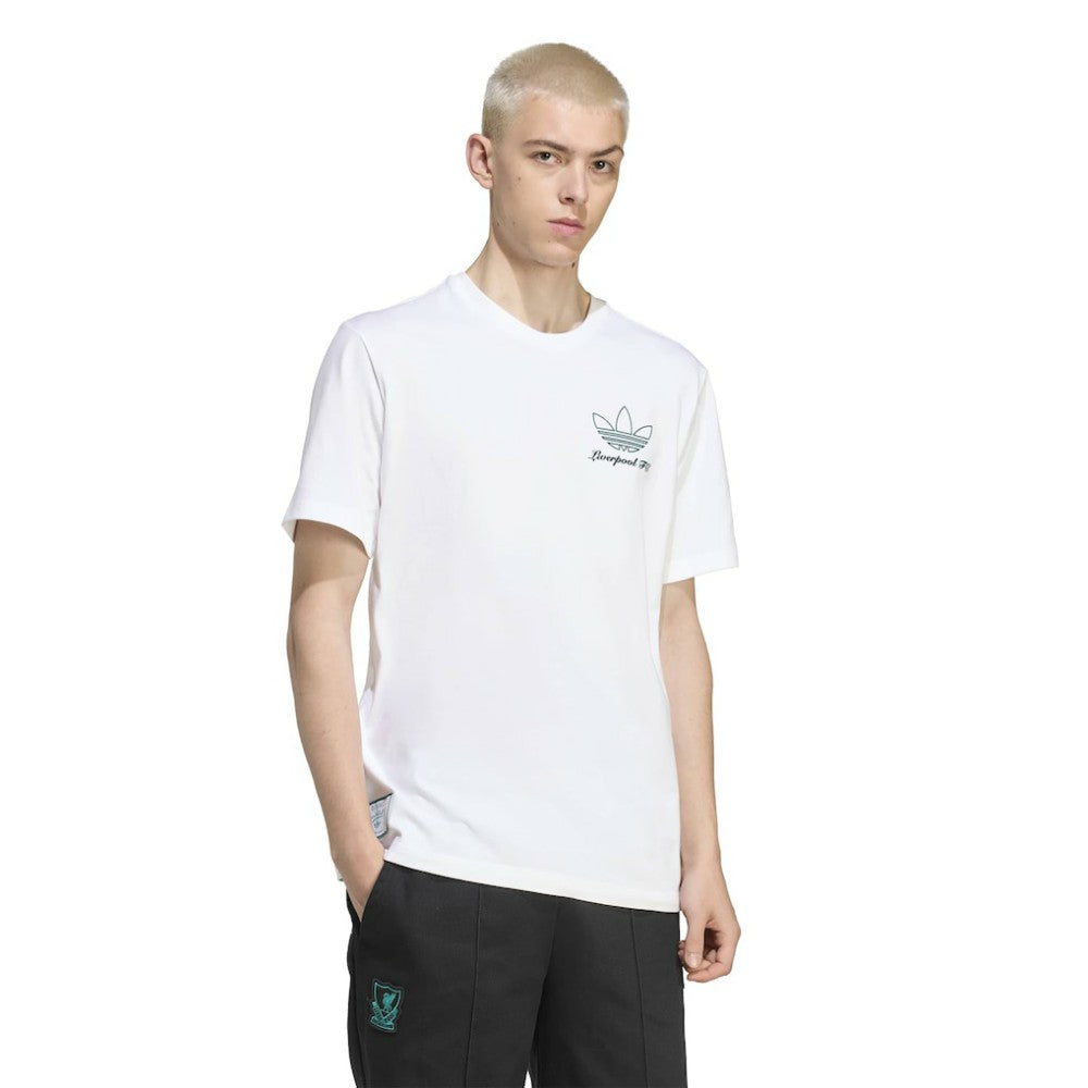 Liverpool Terrace Icons Collection Graphic T-Shirt White | Adidas online