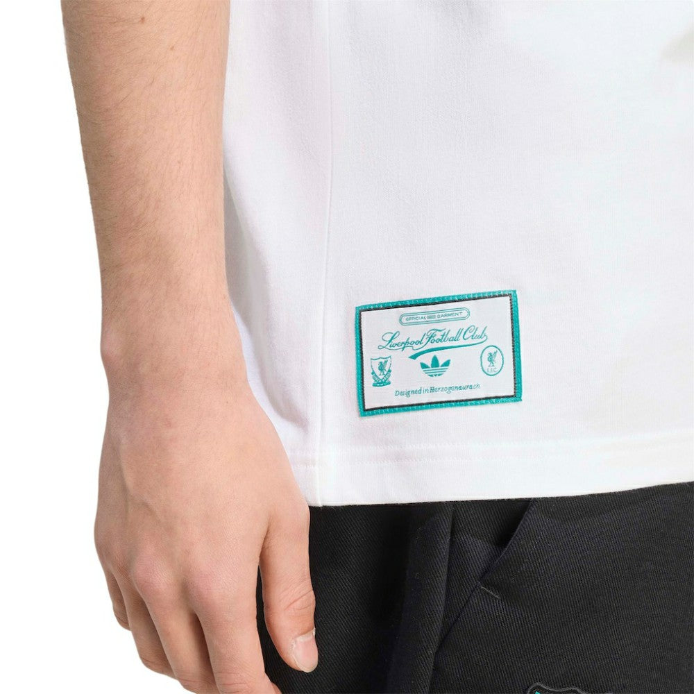 Liverpool Terrace Icons Collection Graphic T-Shirt White | Adidas online
