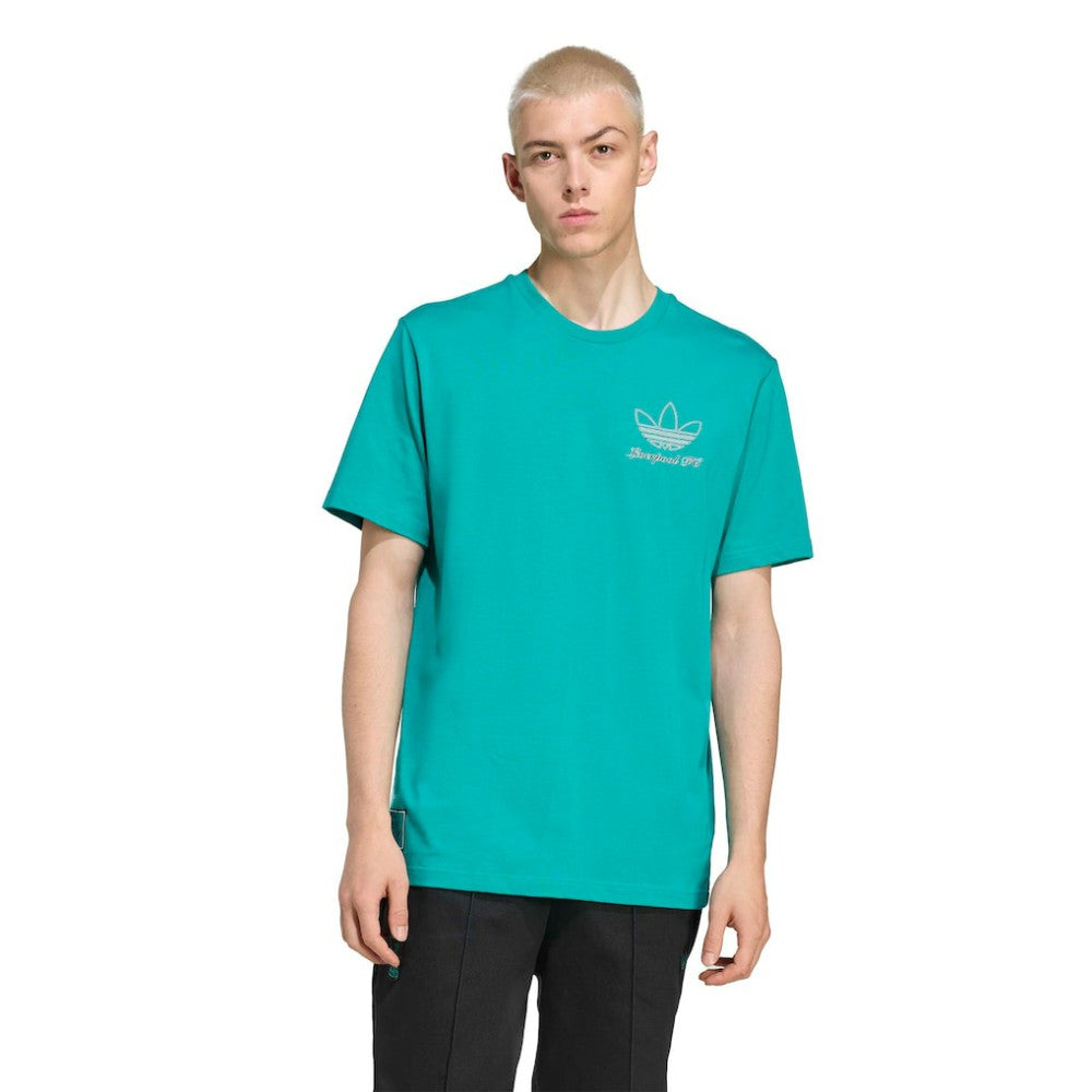 Liverpool Terrace Icons Collection Graphic T-Shirt Green | Adidas online