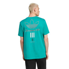 Liverpool Terrace Icons Collection Graphic T-Shirt Green | Adidas online