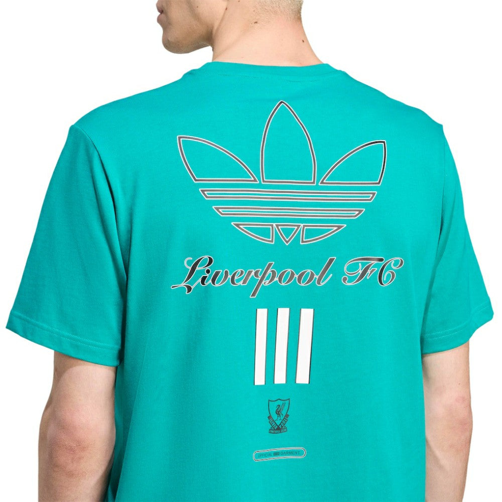 Liverpool Terrace Icons Collection Graphic T-Shirt Green | Adidas online
