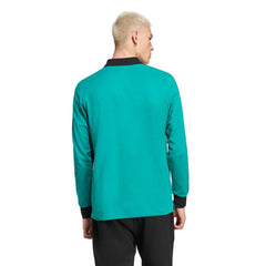 Liverpool Terrace Icons Long Sleeve Polo Green | Adidas Online
