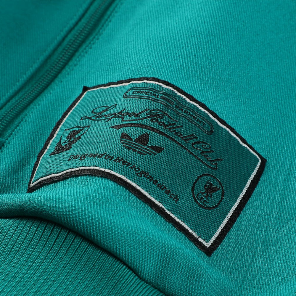 Liverpool Youth Terrace Icons Full-Zip Track Jacket Green | Adidas Sale