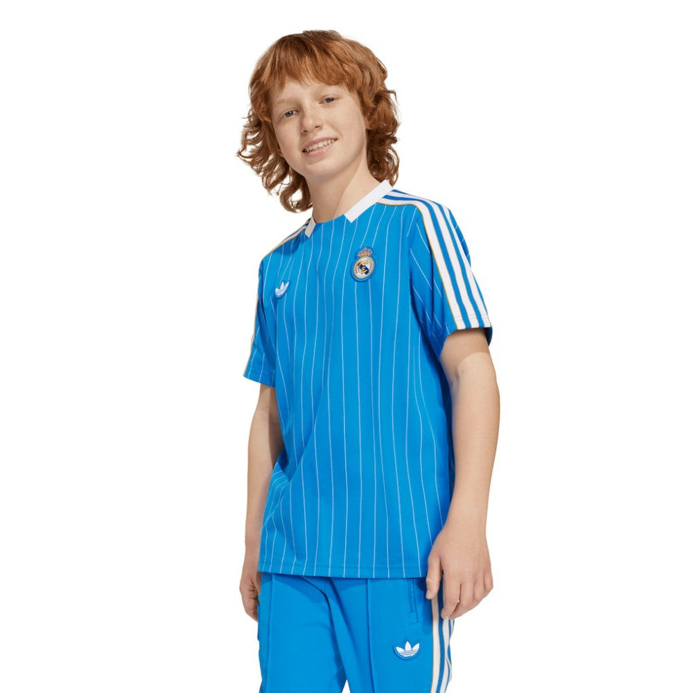 Real Madrid Youth Terrace Icons Jersey Blue | Adidas Online
