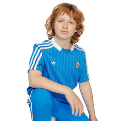 Real Madrid Youth Terrace Icons Jersey Blue | Adidas Online