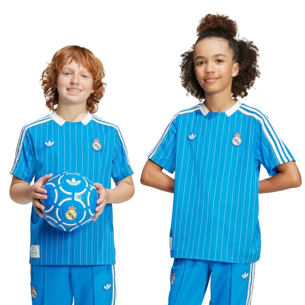 Real Madrid Youth Terrace Icons Jersey Blue | Adidas Online