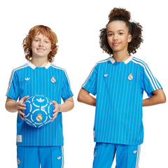 Real Madrid Youth Terrace Icons Jersey Blue | Adidas Online