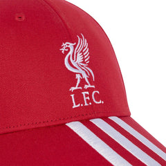 Liverpool Unisex Three-Stripe Dad Adjustable Hat Red | Adidas discount