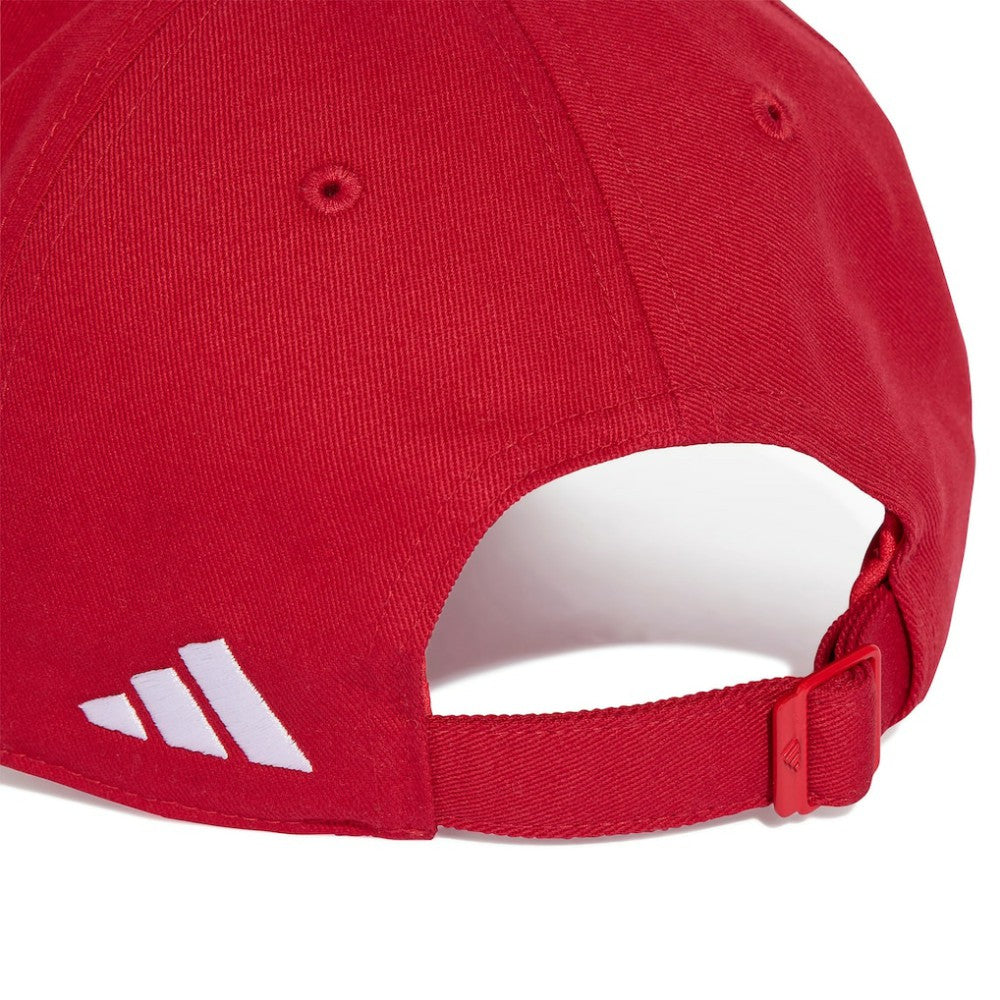 Liverpool Unisex Three-Stripe Dad Adjustable Hat Red | Adidas discount