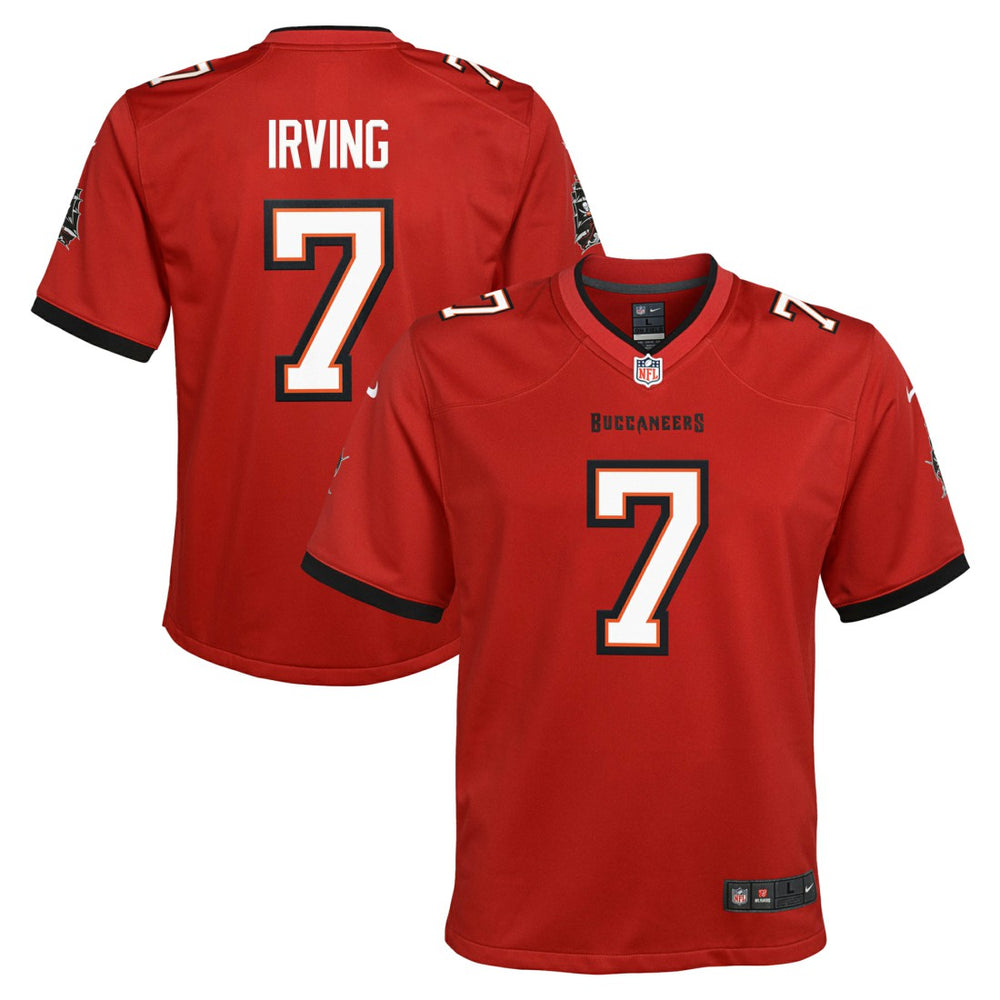 Bucky Irving Tampa Bay Buccaneers Youth Game Jersey Red | Nike for Sale
