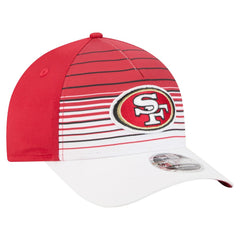 San Francisco 49ers New Era Adventure Gradient 9FORTY M-Crown A-Frame Adjustable Hat White/Scarlet | NFL