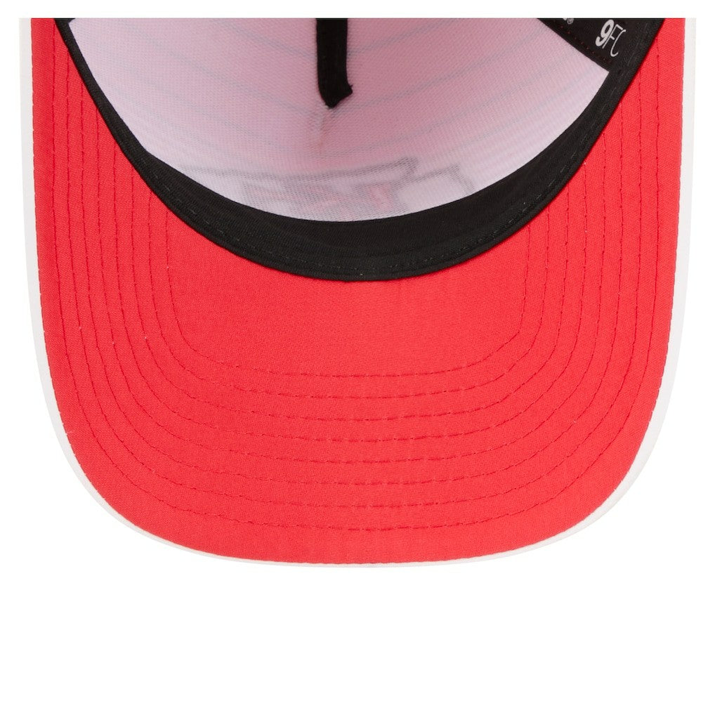 Kansas City Chiefs New Era Adventure Gradient 9FORTY M-Crown A-Frame Adjustable Hat White/Red | NFL