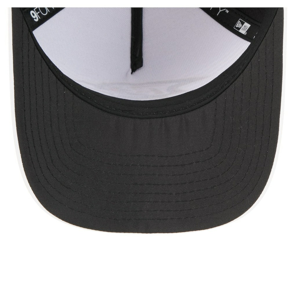 Baltimore Ravens New Era Adventure Gradient 9FORTY M-Crown A-Frame Adjustable Hat White/Black | NFL