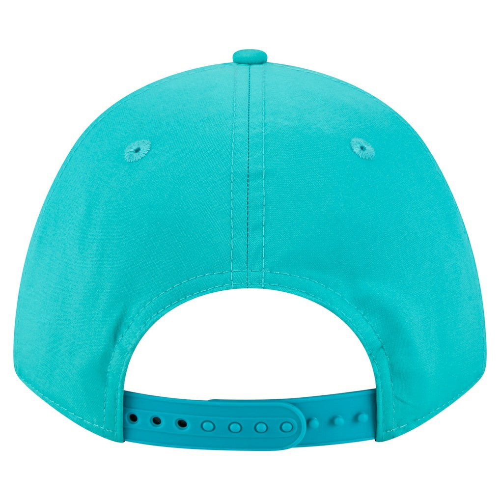 Miami Dolphins New Era Adventure Gradient 9FORTY M-Crown A-Frame Adjustable Hat White/Aqua | NFL