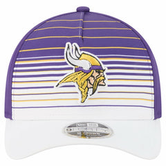 Minnesota Vikings New Era Adventure Gradient 9FORTY M-Crown A-Frame Adjustable Hat White/Purple | NFL