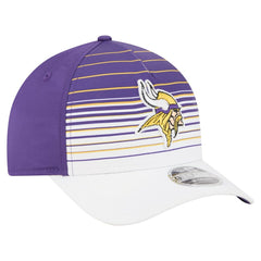 Minnesota Vikings New Era Adventure Gradient 9FORTY M-Crown A-Frame Adjustable Hat White/Purple | NFL