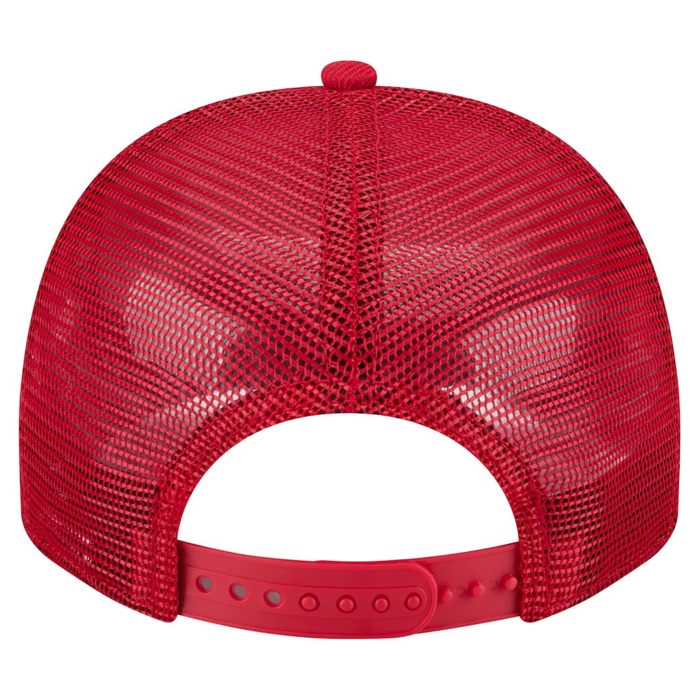 San Francisco 49ers New Era Vintage Team Rope A-Frame Trucker 9FIFTY Snapback Hat Scarlet | NFL