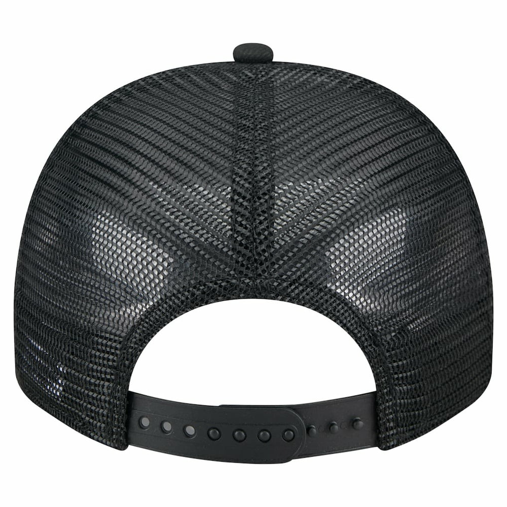 Las Vegas Raiders New Era Vintage Team Rope A-Frame Trucker 9FIFTY Snapback Hat Black | NFL