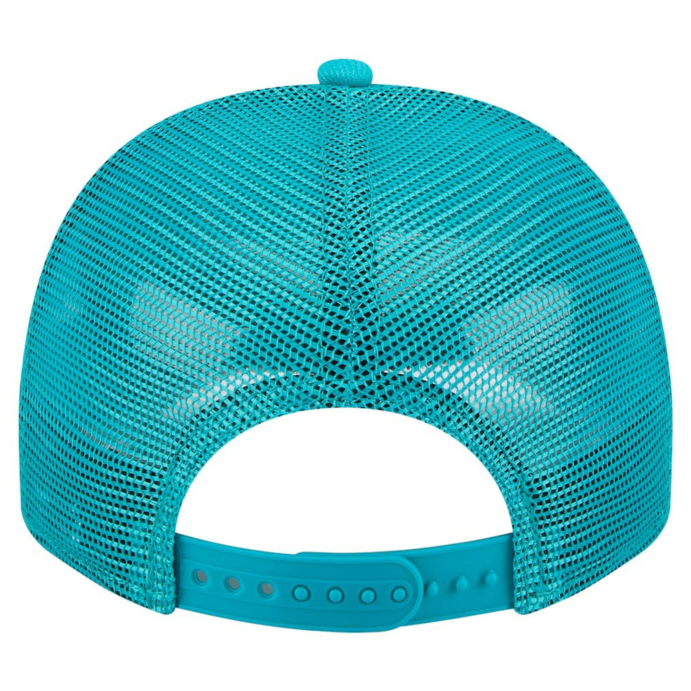 Miami Dolphins New Era Vintage Team Rope A-Frame Trucker 9FIFTY Snapback Hat Aqua | NFL
