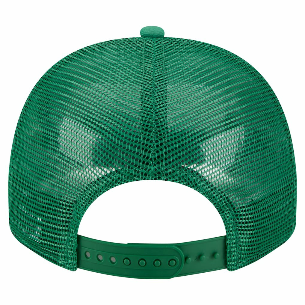 Philadelphia Eagles New Era Vintage Team Rope A-Frame Trucker 9FIFTY Snapback Hat Kelly Green | NFL