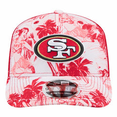 San Francisco 49ers New Era Hula 9SEVENTY Adjustable Trucker Hat Scarlet | NFL