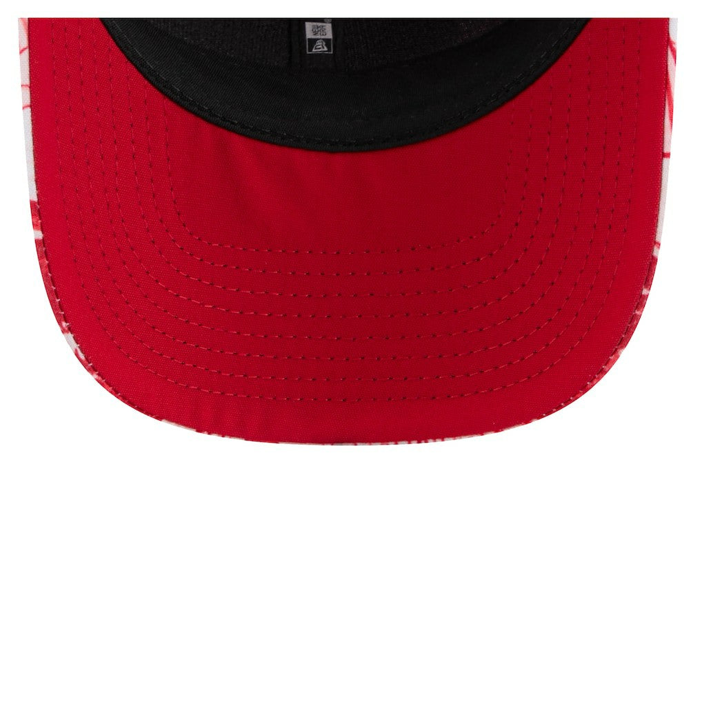 San Francisco 49ers New Era Hula 9SEVENTY Adjustable Trucker Hat Scarlet | NFL