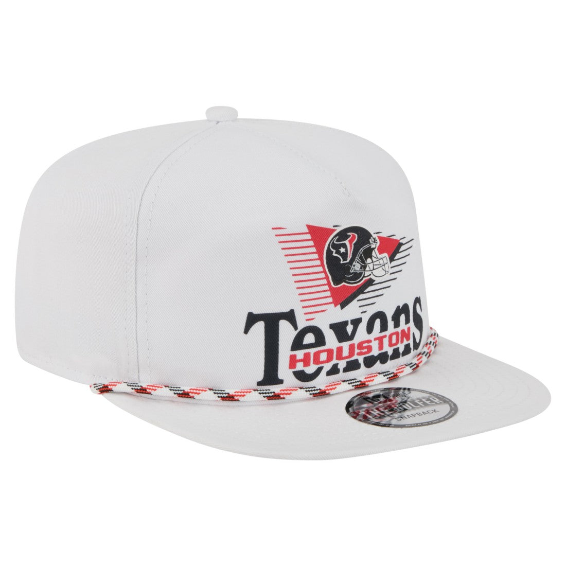 Houston Texans New Era Collide Golfer Snapback Hat White | NFL