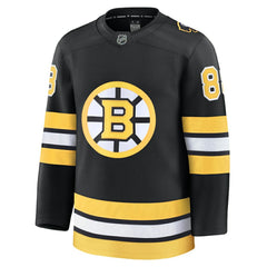 David Pastrnak Boston Bruins Fanatics Home Premium Player Jersey - Black - NHL