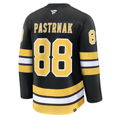 David Pastrnak Boston Bruins Fanatics Home Premium Player Jersey - Black - NHL