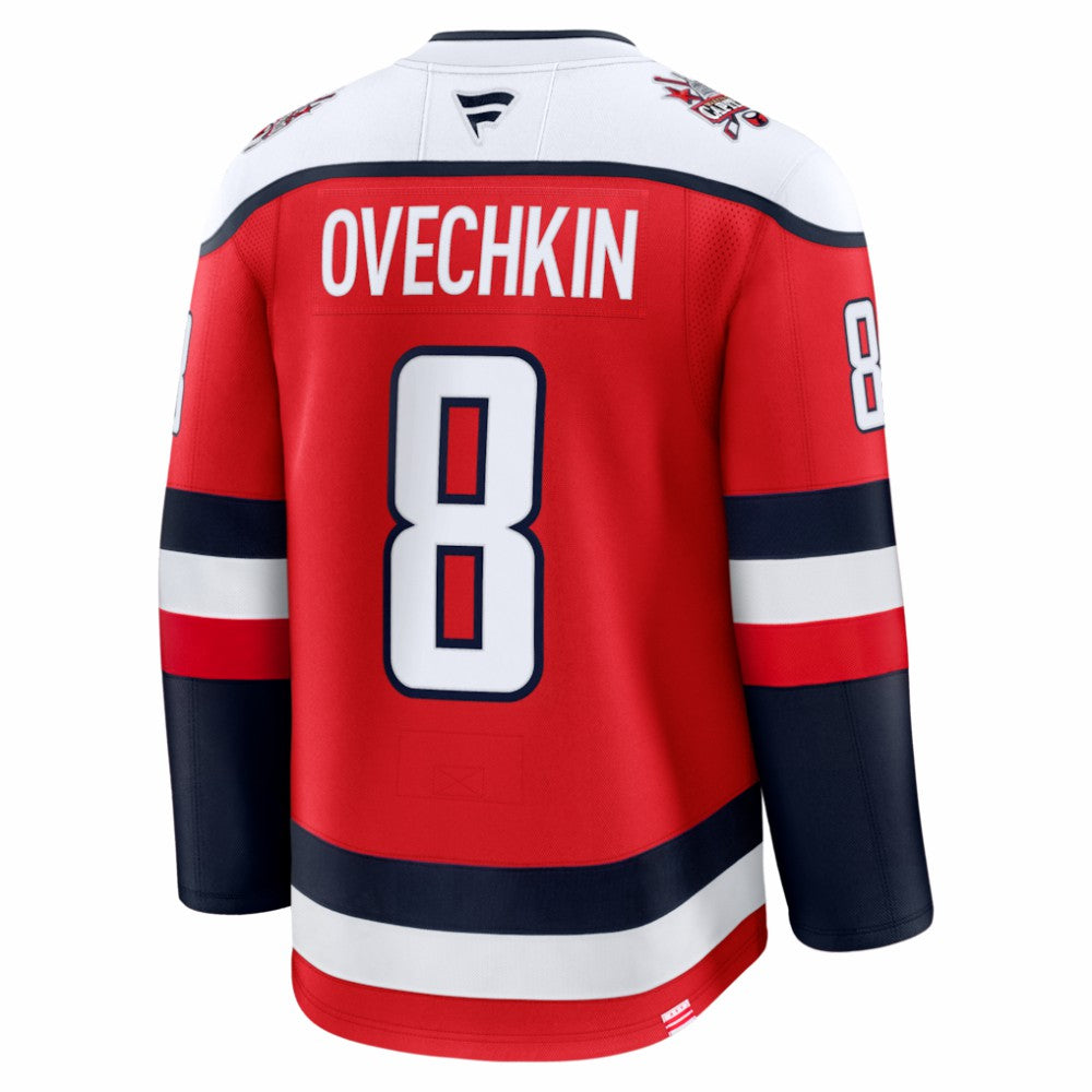 Alexander Ovechkin Washington Capitals Fanatics Alternate Premium Player Jersey - Red - NHL