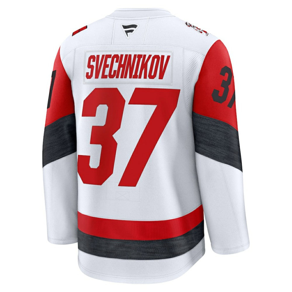 Andrei Svechnikov Carolina Hurricanes Fanatics Away Premium Jersey - White - NHL