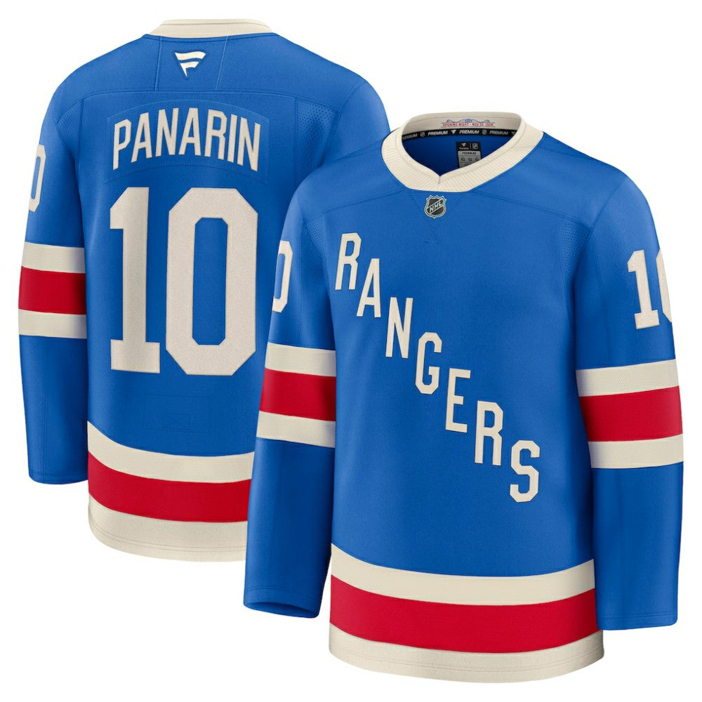 Artemi Panarin New York Rangers Fanatics Centennial Premium Jersey - Blue - NHL