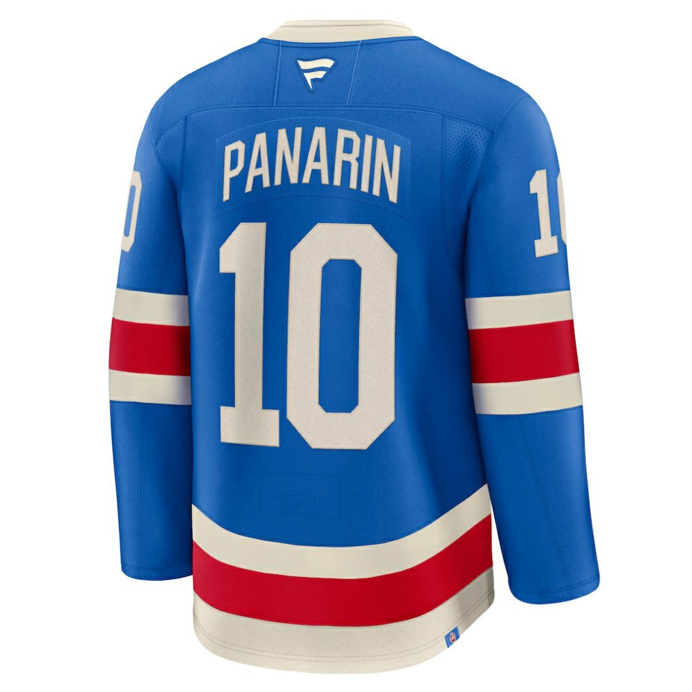 Artemi Panarin New York Rangers Fanatics Centennial Premium Jersey - Blue - NHL