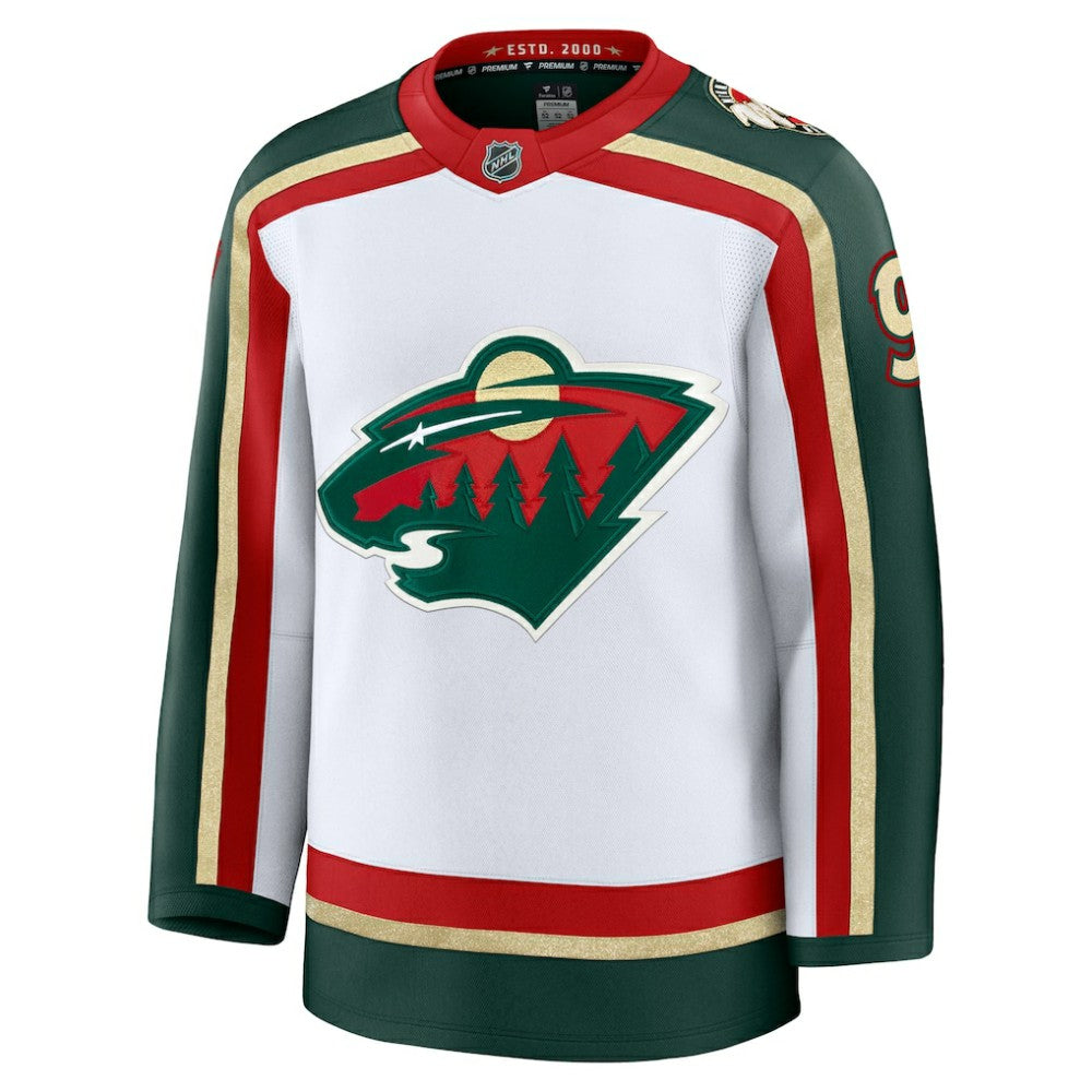 Kirill Kaprizov Minnesota Wild Fanatics 25th Anniversary Premium Player Jersey - White - NHL
