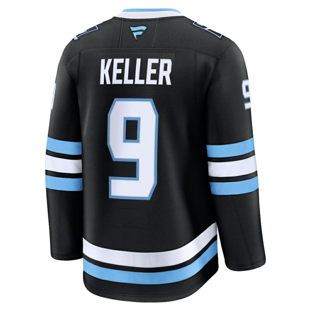 Clayton Keller Utah Mammoth Fanatics Home Premium Player Jersey - Black - NHL
