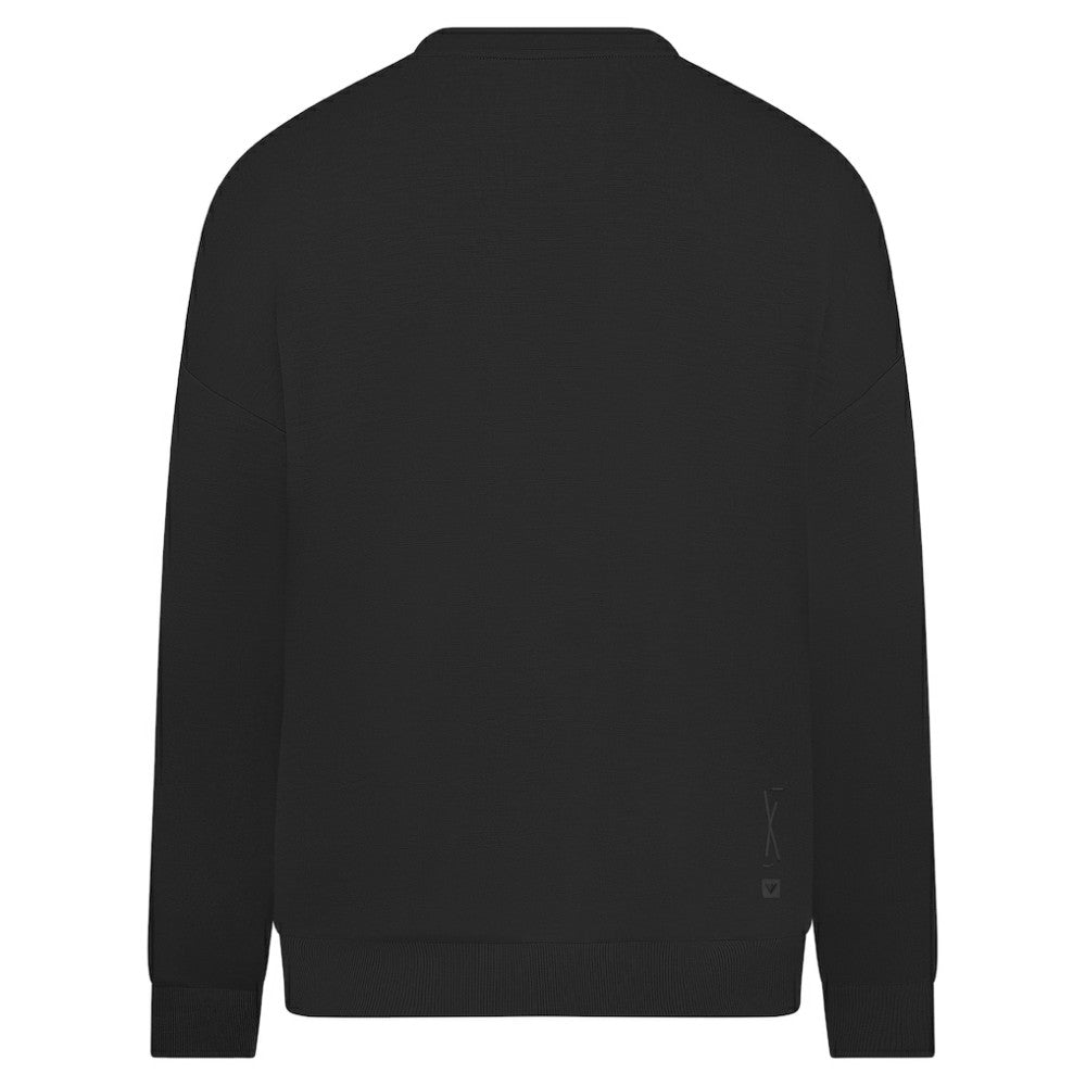 Carolina Hurricanes Levelwear Luxe Signature Lineage Tri-Blend Pullover Sweatshirt - Black - NHL