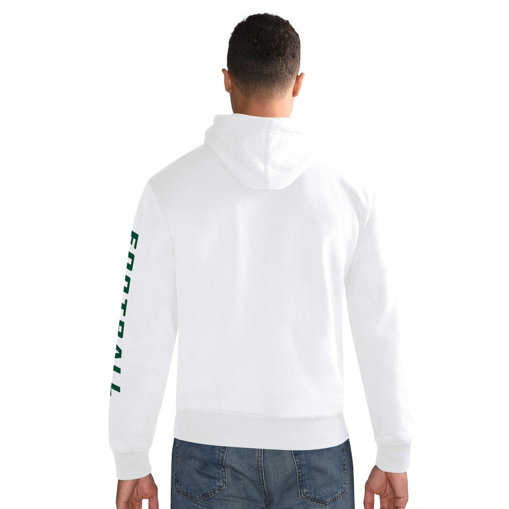 New York Jets Starter Vintage Pullover Hoodie White | NFL