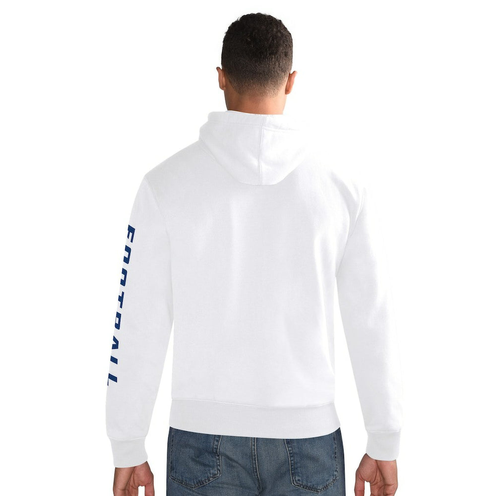 Buffalo Bills Starter Vintage Pullover Hoodie White | NFL
