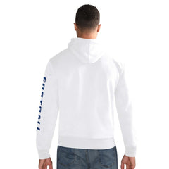 Buffalo Bills Starter Vintage Pullover Hoodie White | NFL