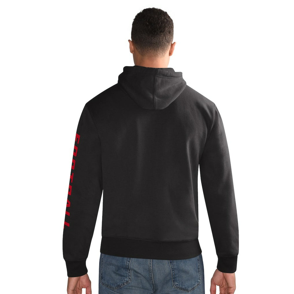 Kansas City Chiefs Starter Vintage Pullover Hoodie Black | NFL