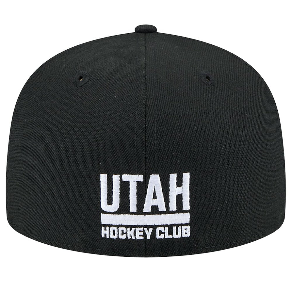 Utah Mammoth New Era State Shape 1st Season 59FIFTY Fitted Hat - Black - NHL
