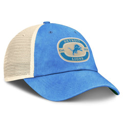Detroit Lions Top of the World Team Patch Adjustable Hat Blue | NFL