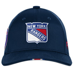 New York Rangers Fanatics Youth 2025 NHL Draft Authentic Pro On-Stage Podium Adjustable Hat - Navy - NHL