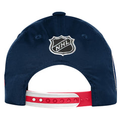 New York Rangers Fanatics Youth 2025 NHL Draft Authentic Pro On-Stage Podium Adjustable Hat - Navy - NHL