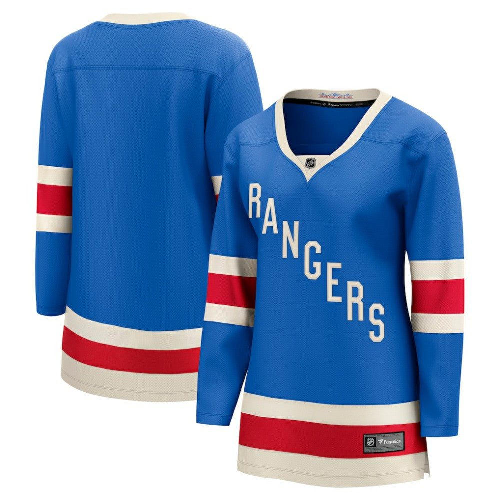 New York Rangers Fanatics Women's Centennial Breakaway Jersey - Blue - NHL