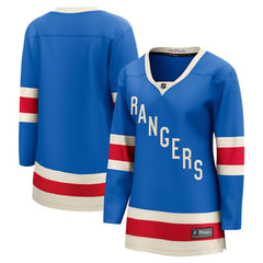 New York Rangers Fanatics Women's Centennial Breakaway Jersey - Blue - NHL