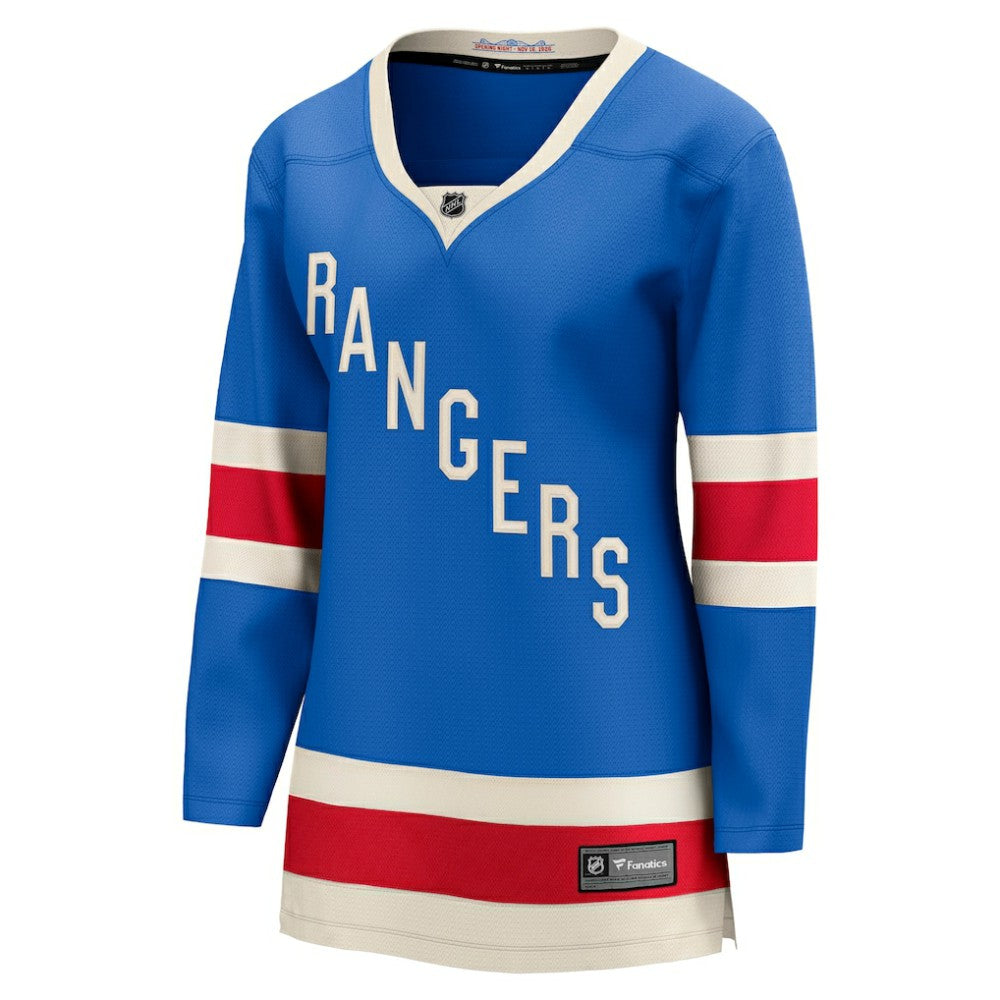 New York Rangers Fanatics Women's Centennial Breakaway Jersey - Blue - NHL