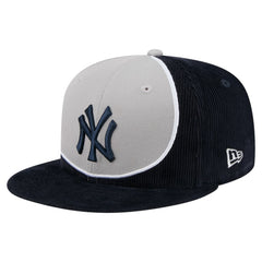 New York Yankees New Era Retro Split Corduroy Snapback Hat - MLB
